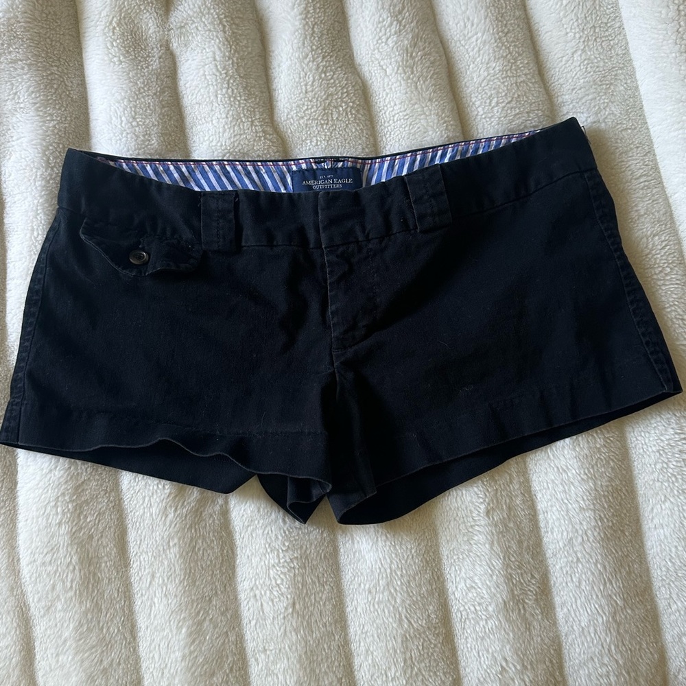 American Eagle Black Shorts